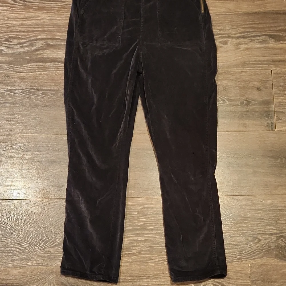 ❤️ MADEWELL VELVET SKINNY OVERALLS, MEDIUM - Picture 5 of 12